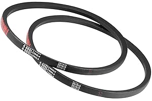 TA-VIGOR 2Pcs A660 V-Belt 660mm Inner Girth 13mm Width 8mm Thickness Rubber Drive Belt, Power Transmission V-Belt Replacement for Lawn Mowers, Drill Press, Tractors, Bandsaws