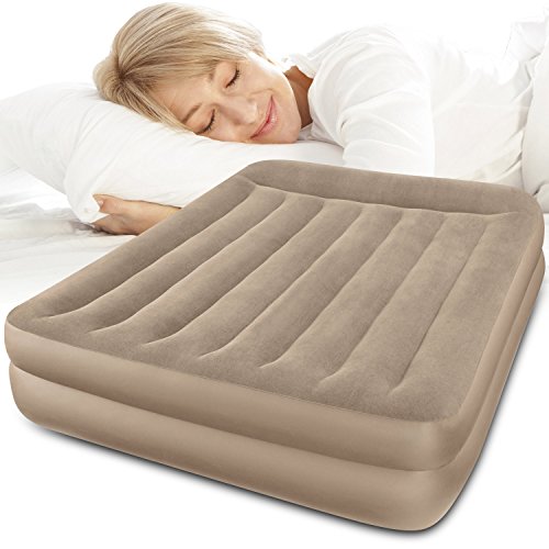 Intex 2-Personen Luftbett Pillow Rest Queen 203 x 152 x 47 cm beige 230 V - 2