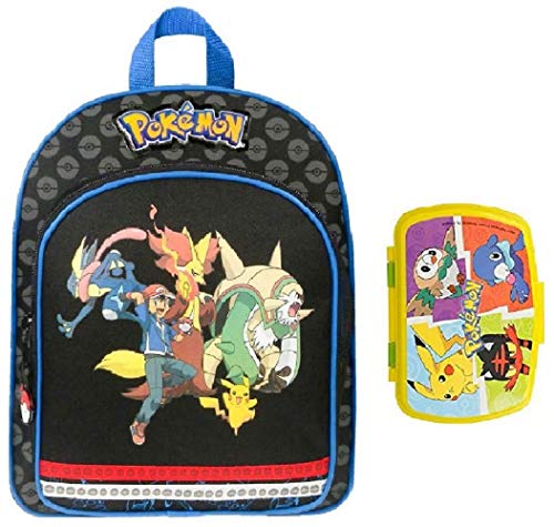 Preisvergleich Produktbild Rucksäck Pokemon + Pokemon lunchboxen