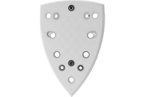 eMagTech Platorello di supporto compatibile con Festool DTS 400 DS 400 Levigatrice a gancio e anello Pad abrasivo Strumenti abrasivi Ricambio Levigatrice Cuscinetto protettivo 98 x 148 mm