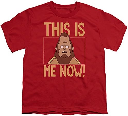 Bobs Burgers This Is Me Big Boys Shirt Red Xl