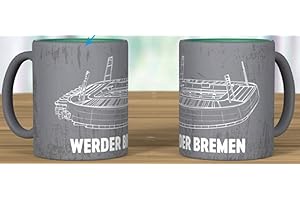 TRADE CON GMBH SV Werder Bremen Tasse Softtouch