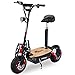 Produktbild eFlux Freeride Pro Elektroroller Scooter - 1600 Watt Motor - Scheibenbremsen - LED Scheinwerfer - bis zu 35 km/h - Rot Schwarz