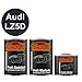 Produktbild TRISTARcolor Autolack Set Dose spritzfertig für Audi LZ5D Nachtblau Perl/Blu Notte Perla Basislack + 2K Klarlack 2,5L