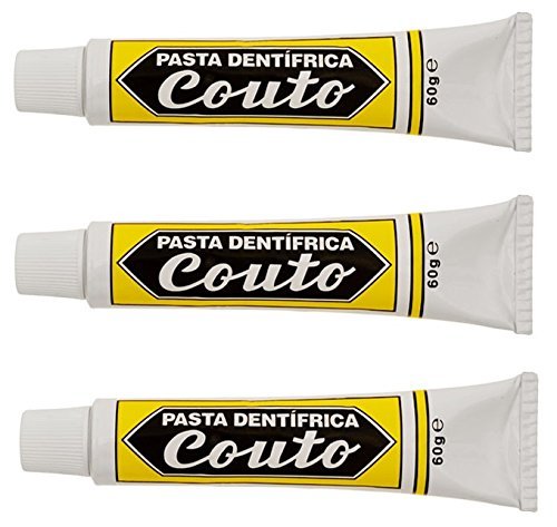 Pasta Dentifrica Couto Medical Toothpaste 2 Oz, 3 Boxes by Couto