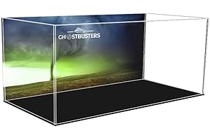 TopBrixx Vitrine für Lego Ghostbusters ECTO-1 (10274), Acryl Schaukasten für Lego 10274 (Nicht Enthalten Lego Modell)