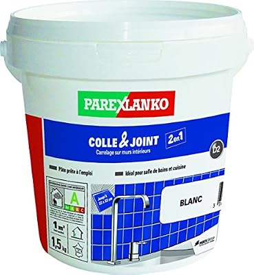 ParexGroup 2431 Colle & Joint en pâte 1,5 kg Blanc