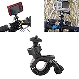 Fahrradhalterung Lenker Motorrad Fahrradhalter Fahrrad Rohr Lenker Klemme Halterung Halter für GoPro Hero 1 2 3 3+ 4/ SJCAM SJ4000/ QUMOX SJ4000 SJ5000/ xiaomi Yi/ Aktion Kamera Camcorder- InnoMagi