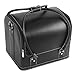 TRIXES Black Cosmetics Multi Compartment Case Bag