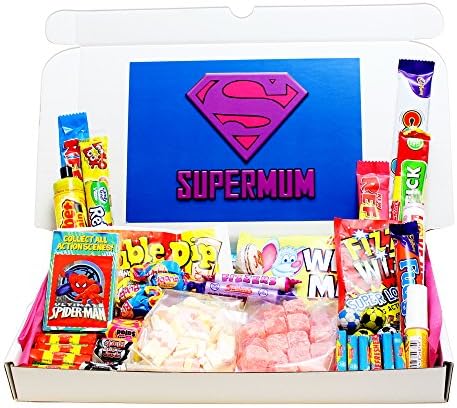 Super Mum Retro Sweets Gift Box