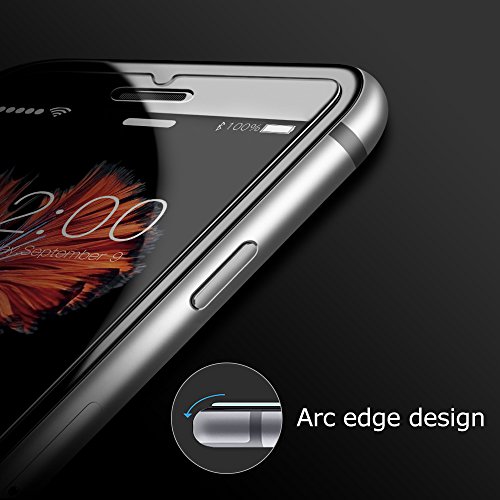 iPhone 6 Plus Panzerglas,Coolreall Schutzfolie für iPhone 6 Plus/6S Plus[3D Touch Kompatibel,0,33 mm HD Ultra Transparent,9H Härtegrad] - 2