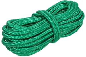 NAJDER - Polypropylen-Seil Textilseil Leine Schnur - Geflochtenes Seil Flechtleine mit Traglast bis 12400 N - Polypropylenseil 10 mm in Grün - 10 Meter