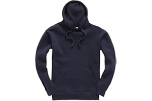 New Spirit Original Mens Womens Unisex Soft Fleece Hoodie - Drawstrings and Pouch Pocket - Comfy Cozy Hooded Sweatshirt - Perfect for Casual Work Wear, Gym - 80% Cotton 20% Polyester