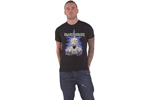 Iron Maiden T Shirt Powerslave Mummy Band Logo Nouveau Officiel Homme Size XXL