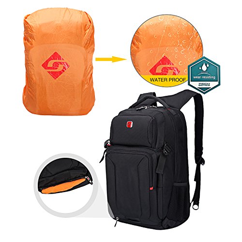 Winkee Laptop Rucksack, Notebook Rucksack Männer - 5