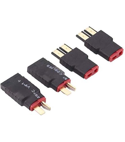 Adaptateur Tamiya Mâle Vers Traxxas Femelle - Lot De 3 Pour Batterie RC