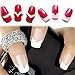 16 Packs French Style Manicure Nail Art Tips Sticker DIY Beauty Makup Decoration