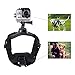 Produktbild GHB Gopro Hund Brustgurt Hundegeschirr Brusthalterung für Gopro Hero 4 3+ 3 2 1 Schwarz