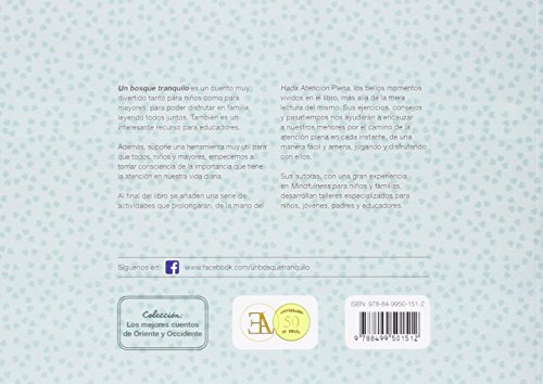 Book's Cover of UN BOSQUE TRANQUILO (MINDFULNESS PARA NIÑOS): INCLUYE LIBRO DE TRABAJO PARA PADRES Y EDUCADORES