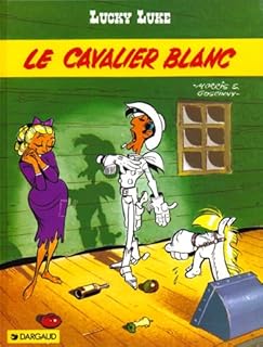 jaquette livre Lucky Luke, tome 10 : Le Cavalier blanc