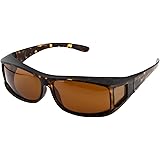 ACTIVE SOL Sovraocchiali da sole | UV400 Occhiali da sole clip-on da uomo | polarizzati | Occhiali clip-on polarizzati per ch