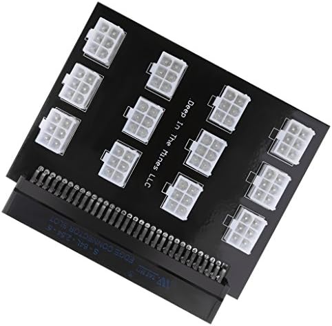 Dolity Ethereum Mining GPU 1100w/1200w PSU Breakout Board for DPS-1200MB D1200e-s PS-2142-2L Series