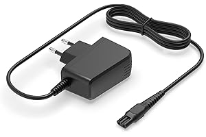 DEXPT HQ8505 Ladegerät Passend für Philips 15V Rasierer 3000/5000/7000 (Nicht Alle Modelle Kompatibel), Rasierer 6000/9000, Multigroom 7000 wie S3134 S5588 MG7745 (Nicht für 3000x/5000x, Trimmer Serien)