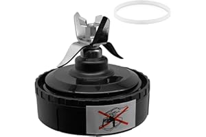 AUMUA Lame de Rechange pour Ninja 700W Mixeur Slim et Smoothie Maker QB3001EUS/ QB3001UKS, Nutri Ninja Mixeur blender lame Accessoire seulement pour 470ml Gobelet