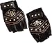 Produktbild Damen Herren Unisex Biker Steampunk Finger-Less Handschuhe Halloween Karneval Junggesellenabschied Kostüm Kleid Outfit Zubehör