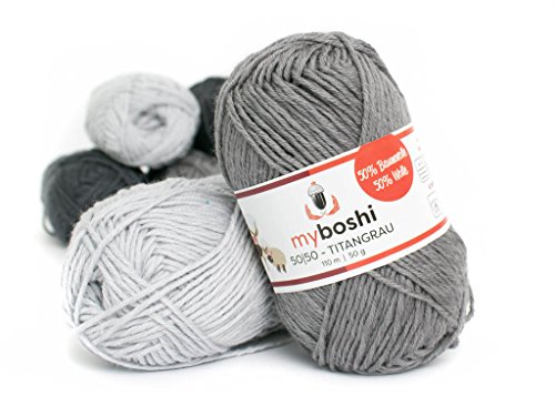 Myboshi 50|50 Wolle 50%Baumwolle / 50% Wolle 110m 50g