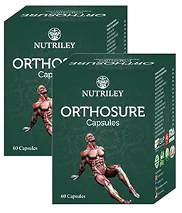 CRD Ayurveda Orthosure Joint Pain Arthritis Capsules (60 Capsules, Pack of 2)