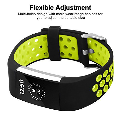 Ersatz Fitbit Charge 2 Armbänd, Classic Wechsel Sport Armband für