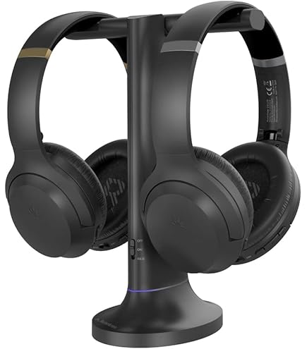 Neetto HS908 Dubbele Hoofdtelefoon Standaard – Houder Voor 2 Headsets