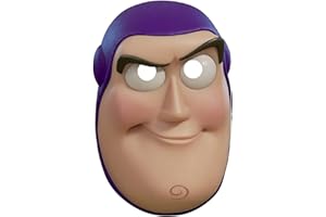 Star Cutouts Ltd SM56 Photo Star Cutouts Printed Card Mask of Buzz Lightyear, Multicolour, Regular