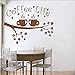 Produktbild (Hjcmhjc) Kaffee Lebensbaum Zweige Wandtattoo, Kaffee Baum Wandaufkleber Für Café Restaurant Wandkunst Poster Vinyl Wandbilder 56 * 71 Cm