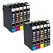 Produktbild LxTek Kompatibel Ersatz für Epson 18 18XL Druckerpatronen für Epson Expression Home XP-102 XP-202 XP-205 XP-212 XP-215 XP-225 XP-305 XP-315 XP-322 XP-325 XP-402 XP-405 XP-415 XP-422 XP-425 (10 Pcak)