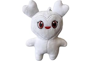 ALINUOYQ Twice Merch, Twice Lovely LABURI/Lovely Llavero de Peluche Momo Dahyun Tzuyu Sana Nayeon, LABURI Lovely Llavero de Dibujos Animados Twice Laburi Fans Regalo Llavero de Felpa