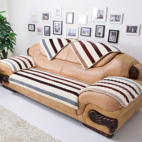 Flannel,Plush, European-style Sofa Cushions/Non-slip Cushion/Leather Sofa Cushions* Sofa Towel** Sofa Cover-A 70x60cm(28x24inch)