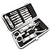 BestFire 12 in 1 High Quality Stainless Steel Manicure Pedicure Ear Pick Nail-Clippers Set ,Finger Toe Nail Cutter Personal Manicure Nail Scissors Set Nail Clipper Ear pick Grooming Pedicure Kits