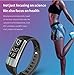Produktbild Four Fitness-Tracker, Zähler Damen Männer Herzfrequenz Fitness wasserdicht IP67-Tätiv-Tracker Blutdruck Smart Armband mit Kalorie