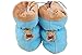 Durable Lovely Winter Baby shoes Coral Velvet Indoor & Outdoor Baby Socks Blue