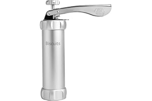 Marcato BI-CLS-ARG, Macchina per Biscotti Fatti in Casa, Acciaio Cromato,Linea Basic.