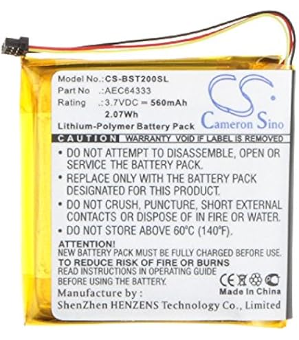Batteria TECHTEK 1500mAh Li-Polymer Per Creative Zen Vision M – Sostituisce BA20603R79914 E DVP-HD0003