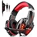 Price comparison product image Upgrade Gaming Headset for Xbox One, PS4, PC Controller, DIZA100 Noise Cancelling, Nintendo Switch (Audio) PC Gaming Headphones with Microphone, LED Lights