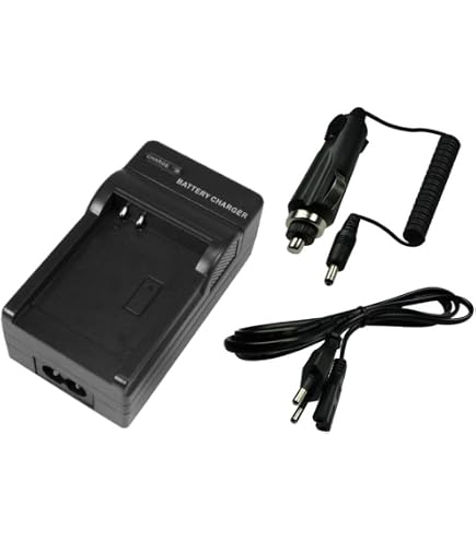 Vhbw Ladegerät Für Kodak LB-052 Akku – Mit Ladeschale, Kfz-Adapter, 4,2 V, Inkl. LED-Anzeige
