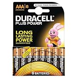 Duracell Duralock Plus Power AAA Pack of 8