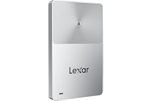 Lexar TouchLock Portatile SSD da 512GB con Autenticazione con Crittografia NFC One-Touch, Unità a Stato Solido Esterne USB 3.2 Gen2, Supporto SSD Magnetico per Telefono per iPhone 17/16, Tablet, PC