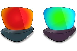 Mryok Polarisierte Ersatzgläser für Oakley Mainlink Sonnenbrillen, 2 Paar