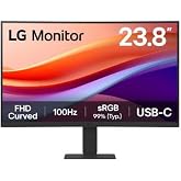 LG 23.8 24U421A-B FHD 5MS 100HZ HDMI USB-C CURVED