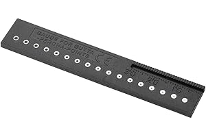 FUREIN SMILE Dental Measuring Ruler, Precision, Metal, Injection Molded Plastic, 12482706031